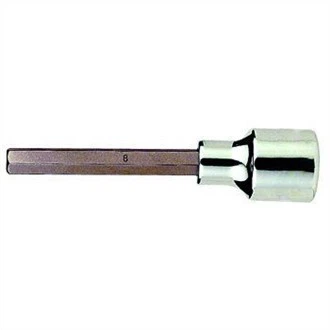 1/2" Dr. Deep Hexagon Bit Socket