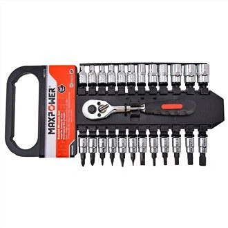 25ST 1/4" Dr. Hylsnyckelset
